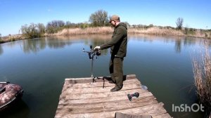 Новая стойка для ловли карпа, от производителя "Remora" carpfishing.