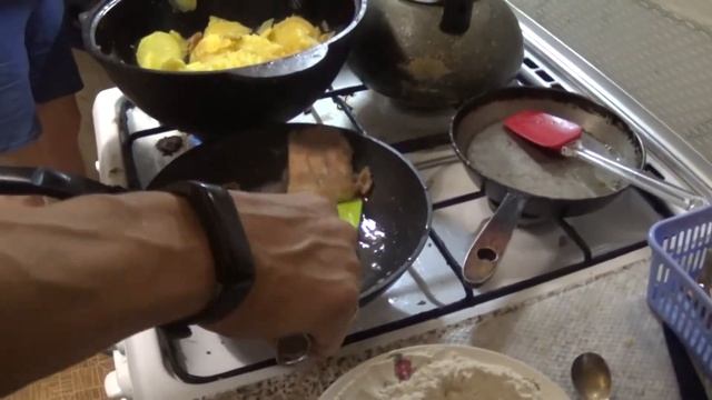 Жаренный морской язык на ужин. смотреть онлайн