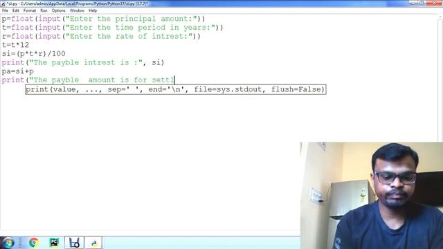 Python Programs With Selection Statements - (if,else,elif)| Day 7 |Part-1 By Ashwath M Shetty