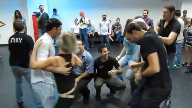 Zouk Lambada Israel Roda to Shosh Cook Perl - salsa @ Studio B Tel-Aviv 07.12.2012 смотреть онлайн