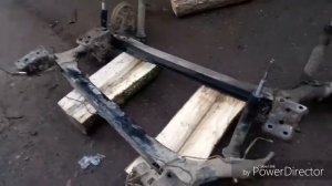 как я погнул балку замена задней балки гольф 3