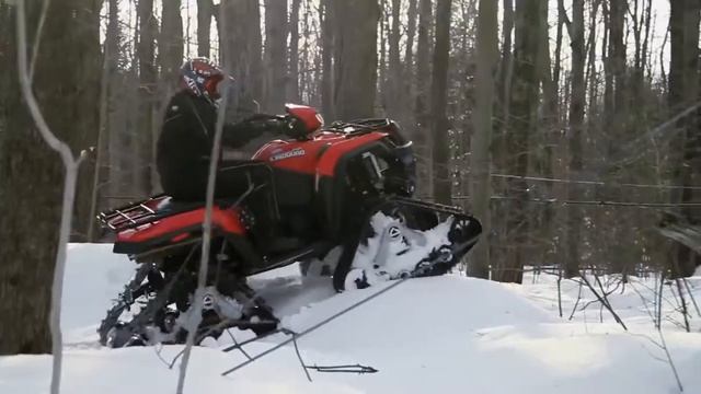 Квадроцикл на гусеницах Commander смотреть онлайн