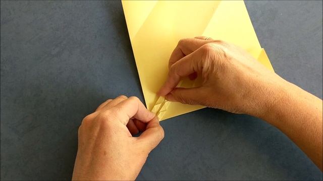Конверт с листочком. Origami paper envelope смотреть онлайн