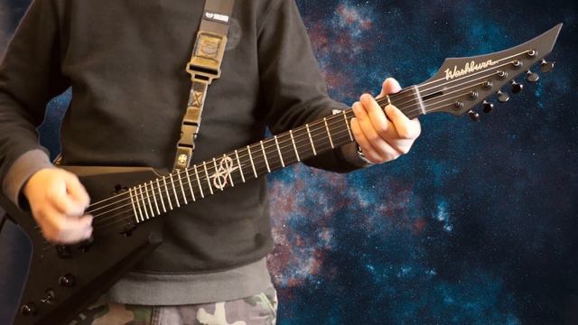Washburn Solar V黑+Lamb of god-The faded line(Guitar Cover) смотреть онлайн