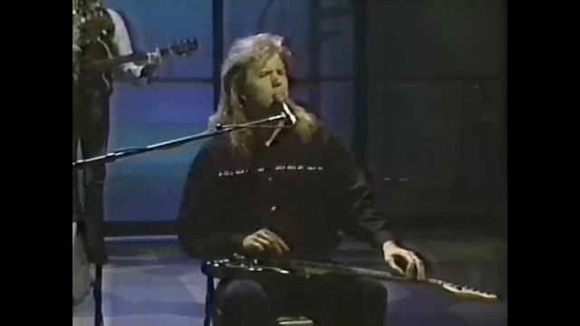 Jeff Healey - 'While My Guitar Gently Weeps' - Letterman 1990 смотреть онлайн