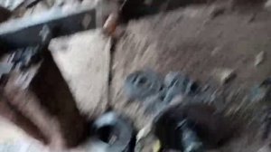 тормоза на ЮМЗ, новые на старые. Погода не радует.