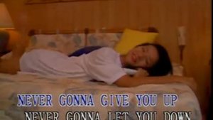 Never Gonna Give You Up - Video Karaoke (Tailon)