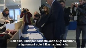 Corse : Gilles Simeoni et Jean-Guy Talamoni ont voté