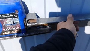 Распашные ворота без калитки