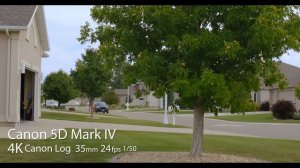 Canon EOS 5D Mark IV 4K ISO 400 CLog firmware Dynamic Range Teaser