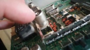 Ремонт гнезда телевизора Toshba 32 hl833!