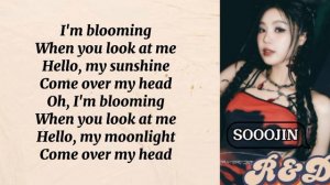 SOOJIN Flowering 개화 (開花) Easy Lyrics