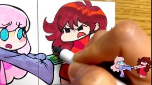 Drawing FRIDAY NIGHT FUNKIN' - Tug O War but Taki & Sarvente / Heart Attack Rampage