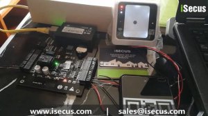 How does ZKTeco QR500 reader work with C3-100/200/300 Controller