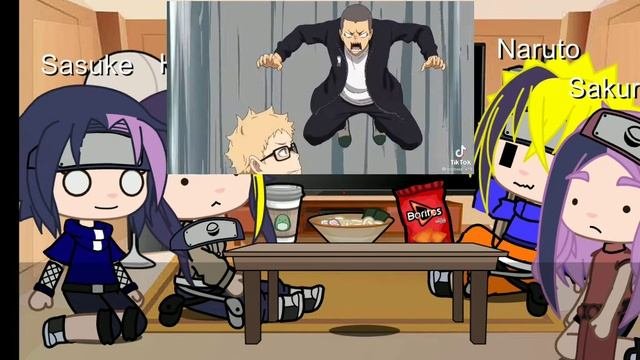 React Team 7+Hinata To Anime/Реакция команды 7+Хината на Разные Аниме(Gacha Cute)