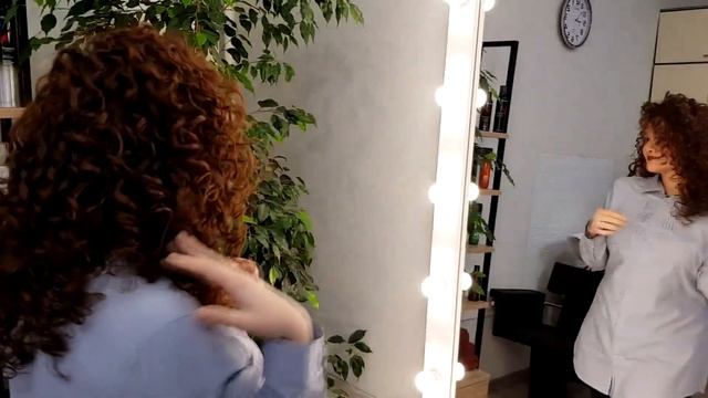 Вертикальная завивка волос в салоне красоты "Кудри Хауз"