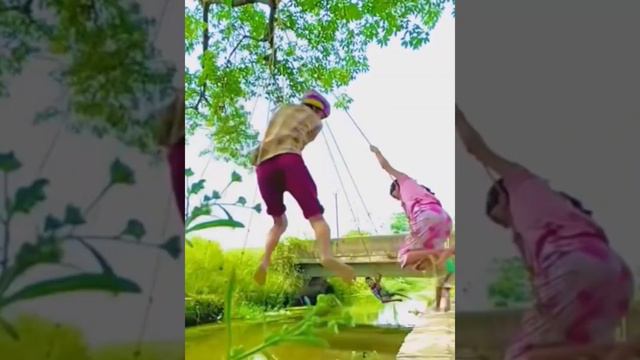 Flying swings // swing rides // sarap maging Bata // shortvideo