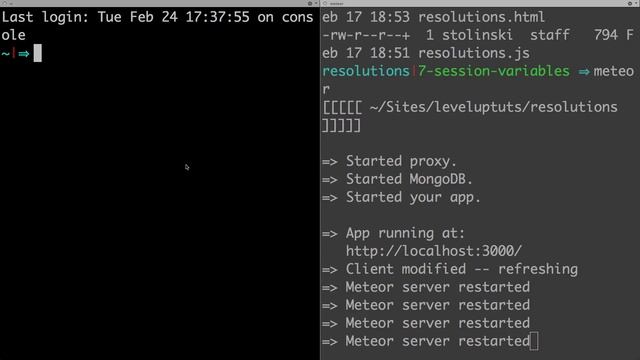 Meteor For Everyone Tutorial #8 - Meteor Packages & Adding Stylus смотреть онлайн
