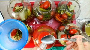 Заготовка на Зиму из ПОМИДОРОВ..Кишга памидор соки ёпиш.