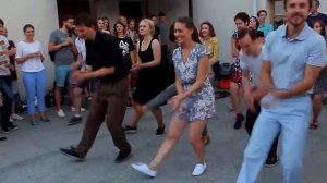 Минск. Пешеходка. 5 августа 2017г. 38ч.(50). Танцы на террасе! Беларусь.