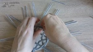 Ажурное плетение \Заготовка для узора\Tessitura traforata \Vuoto per un motivo