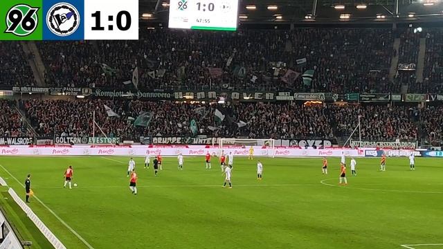StadionVLOG #34 I Hannover 96 vs. Arminia Bielefeld (2:0) I Gute Leistung, kein Ertrag смотреть онлайн