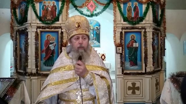 Свято-Преображенский храм с. Коньково, 01.01.2021 г. Мч. Вонифатия, Прп. Илии Муромца, Печерского