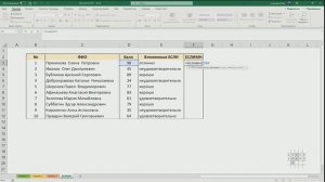 Функция ЕСЛИ с несколькими условиями (EXCEL). ЕСЛИМН.