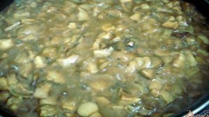 Пирог с маслятами