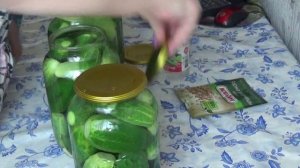 Огурцы бомба//Хрустящие,вкусные//Очень простой рецепт!!!