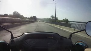2022 06 01 Honda Lead 90 поездка на работу ч 3
