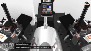 Heavy Duty CNC Metal Spinning Machine WLH-DRS2050P 3D Version|Ротационная вытяжка металла