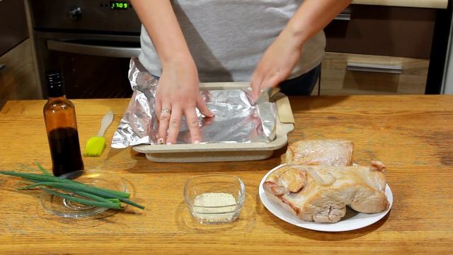 Запеченное Филе Индейки под Соусом Терияки