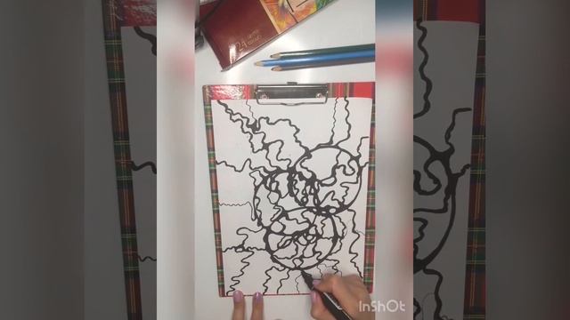 Нейрографика планет. Рисуем Меркурий.