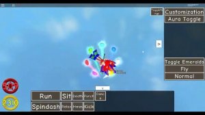 ROBLOX Crossover Sonic 3D RPG V3  Fly Glich (Spindash)