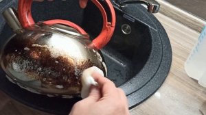 обзор на чайник, или как отмыть металлический чайник от нагара