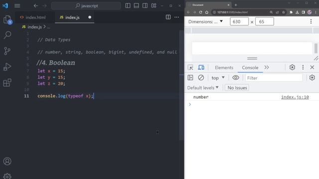 Data Types in JavaScript | Learn in 5 Minutes | JS Course #04 #javascript
