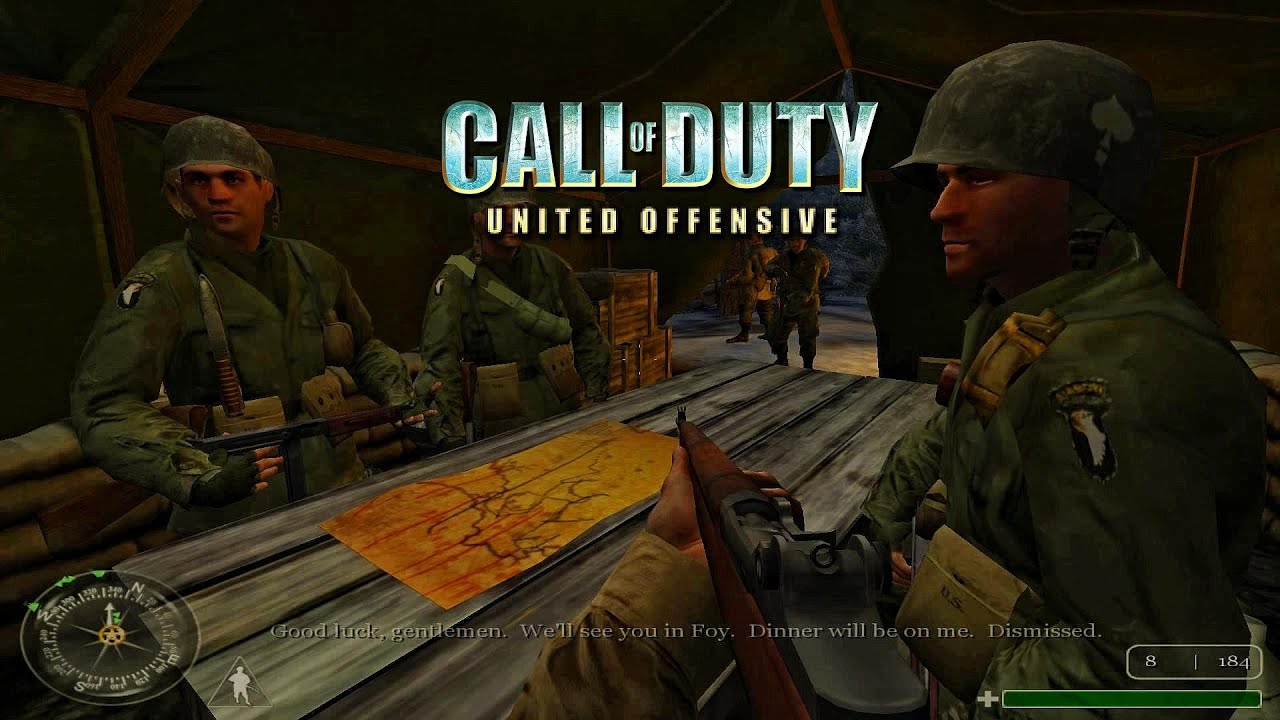 Прохождение игры кал оф. Call of Duty 1 United Offensive. Call of Duty 2 United Offensive. Cod 2 United Offensive. Call of Duty: United Offensive (2004).