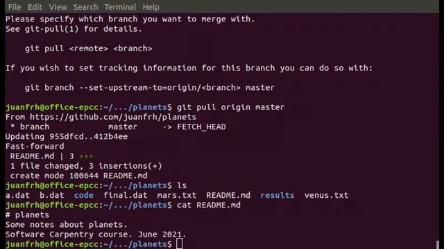 Software Carpentry, Part 2 of Day 2 смотреть онлайн
