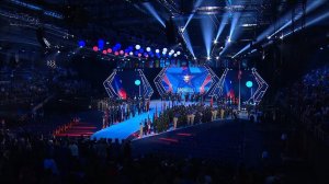 Эпизоды церемонии открытия III зимних Всемирных военных игр