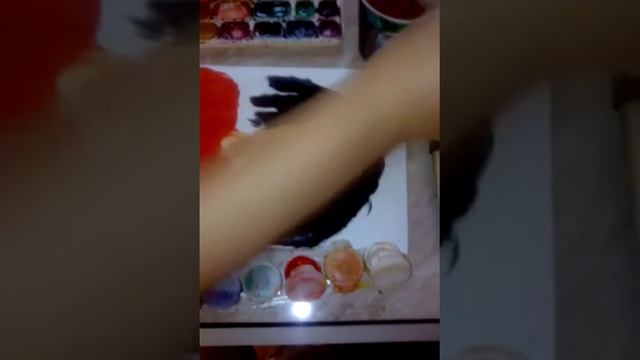 Рисуем портрет МАМЫ!!!!!!!!!!!????? смотреть онлайн