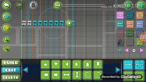 Как сделать переход пола и фона в Geometry Dash