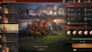 Grand War Rome. Дополнительные скилы генералов.