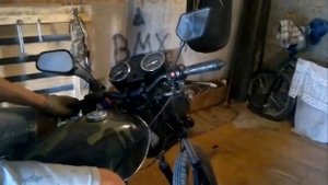 Обзор другого руля на мопеде альфа.