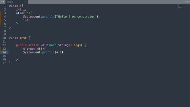 Constructors In Java | User Defined constructors in Java | Java Tutorial for Beginners