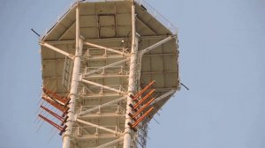 Теле или радиовышка и самолёт Пермь Nikon P600 Zoom