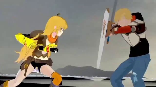 Jaune Vs Yang Sparring Match RWBY Fan Animation смотреть онлайн