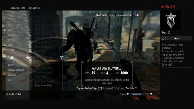 Warden Master-Oak plays SkyrimSE: Khajiit Archer смотреть онлайн