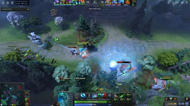 CCnC (Rank 4) plays Morphling Dota 2 Full Gameplay смотреть онлайн