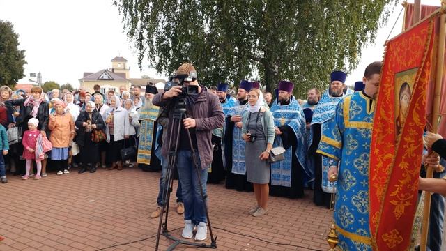 18.09.2018 Орша,Крестный ход с Оршанской иконой Богородицы